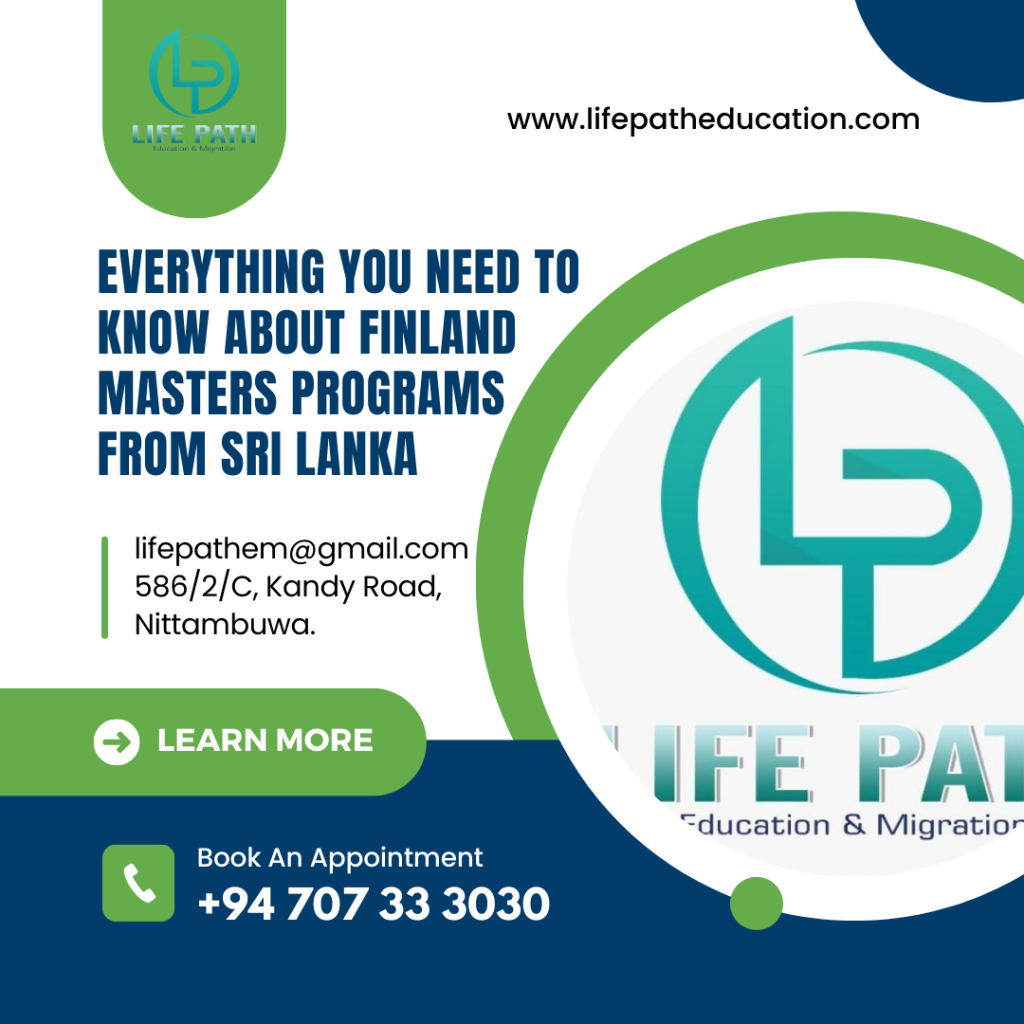 Everything You Need to Know About Finland Masters Programs from Sri Lanka